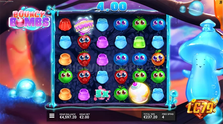Vòng quay Bouncy Bombs LC79