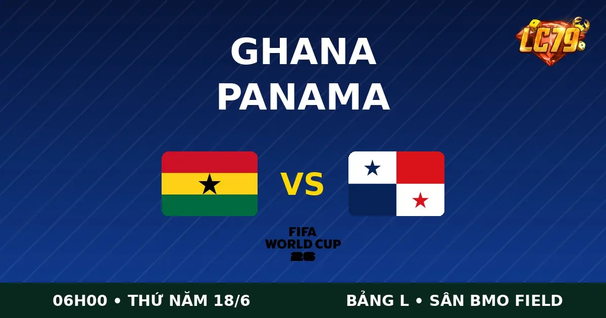 Nhận định Ghana vs Panama World Cup 2026