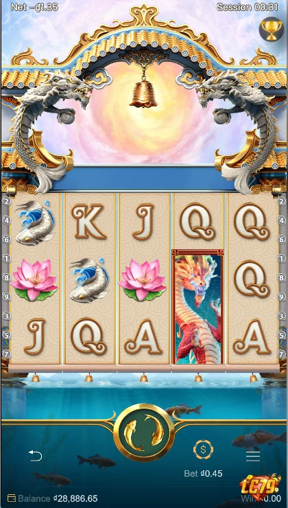 Màn chơi Dragon Legend LC79 với lưới 5x3