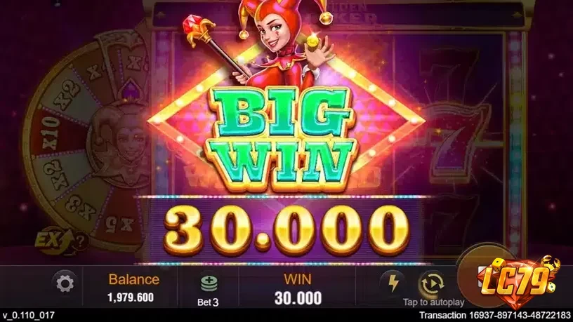 Màn Big Win Golden Joker LC79