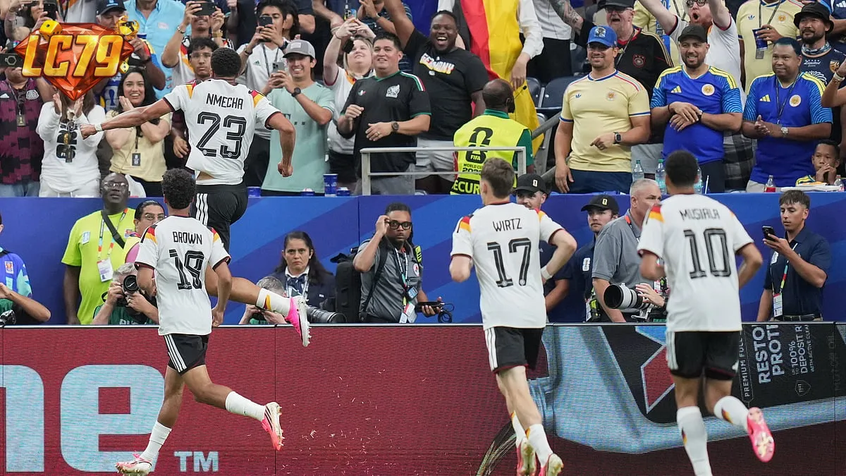 Kết quả world cup hôm nay - Đức ăn mừng bàn thắng trước Curacao World Cup 2026
