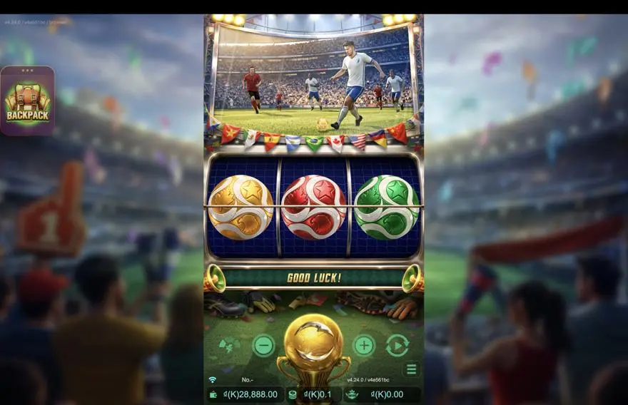 Ảnh bảng biểu tượng & tính năng game Golden Goal (slot JDB) chơi tại LC79