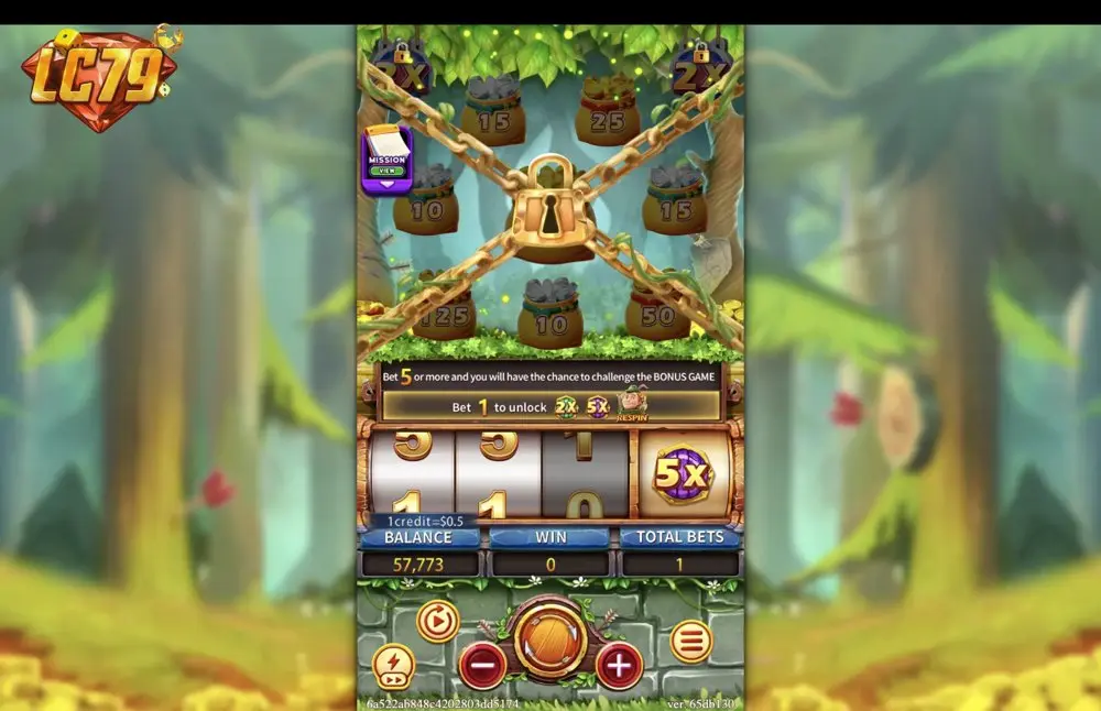 Ảnh bảng biểu tượng & tính năng game Robin Hood (slot FC) chơi tại LC79