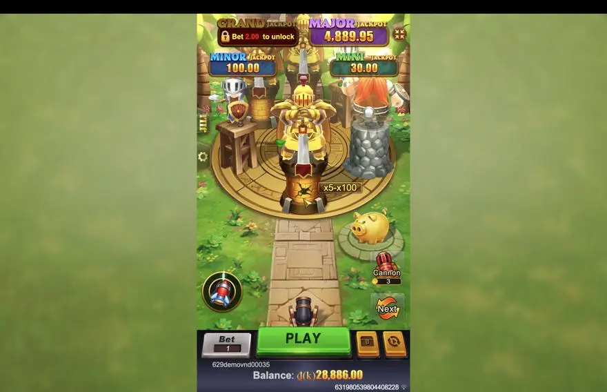 Ảnh màn hình gameplay game Crazy Hunter 2 (slot JILI) chơi tại LC79