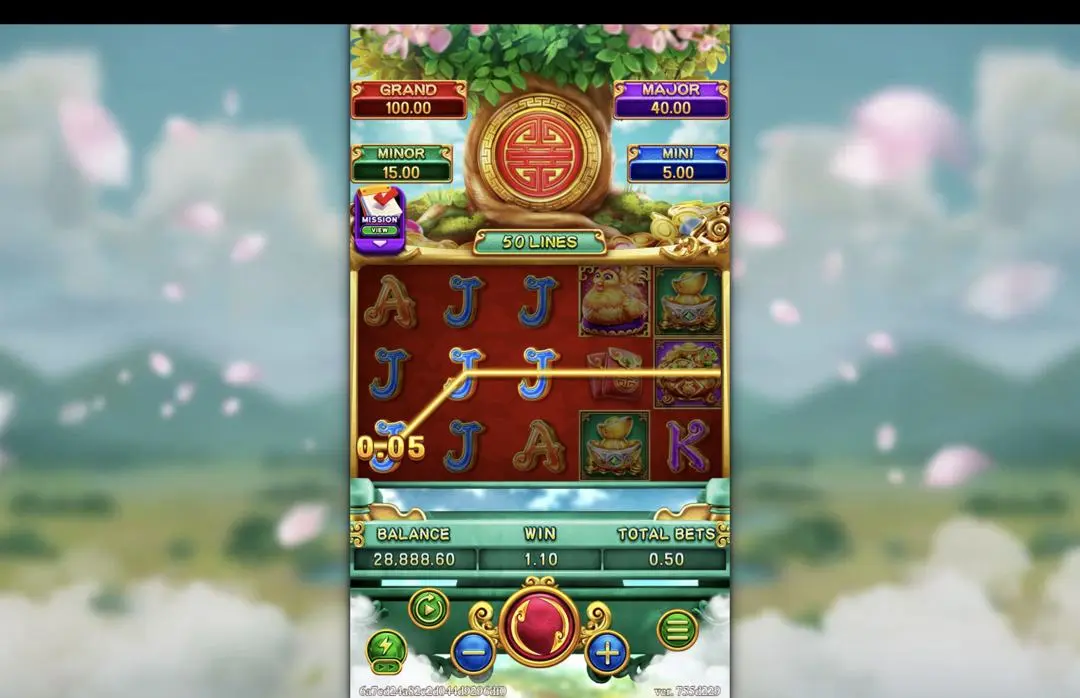 Ảnh giao diện chính game FORTUNE EGG (slot FC) chơi tại LC79