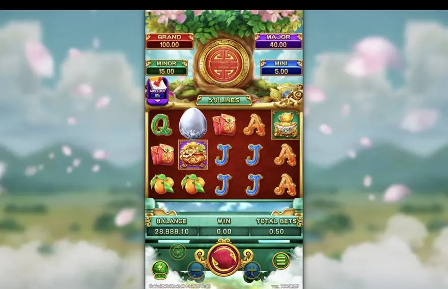 Ảnh màn hình gameplay game FORTUNE EGG (slot FC) chơi tại LC79