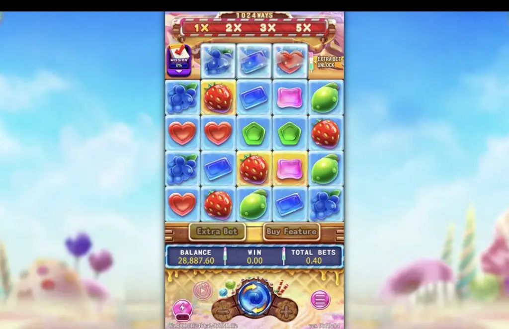Ảnh giao diện chính game SUGAR BANG BANG PLUS (slot FC) chơi tại LC79