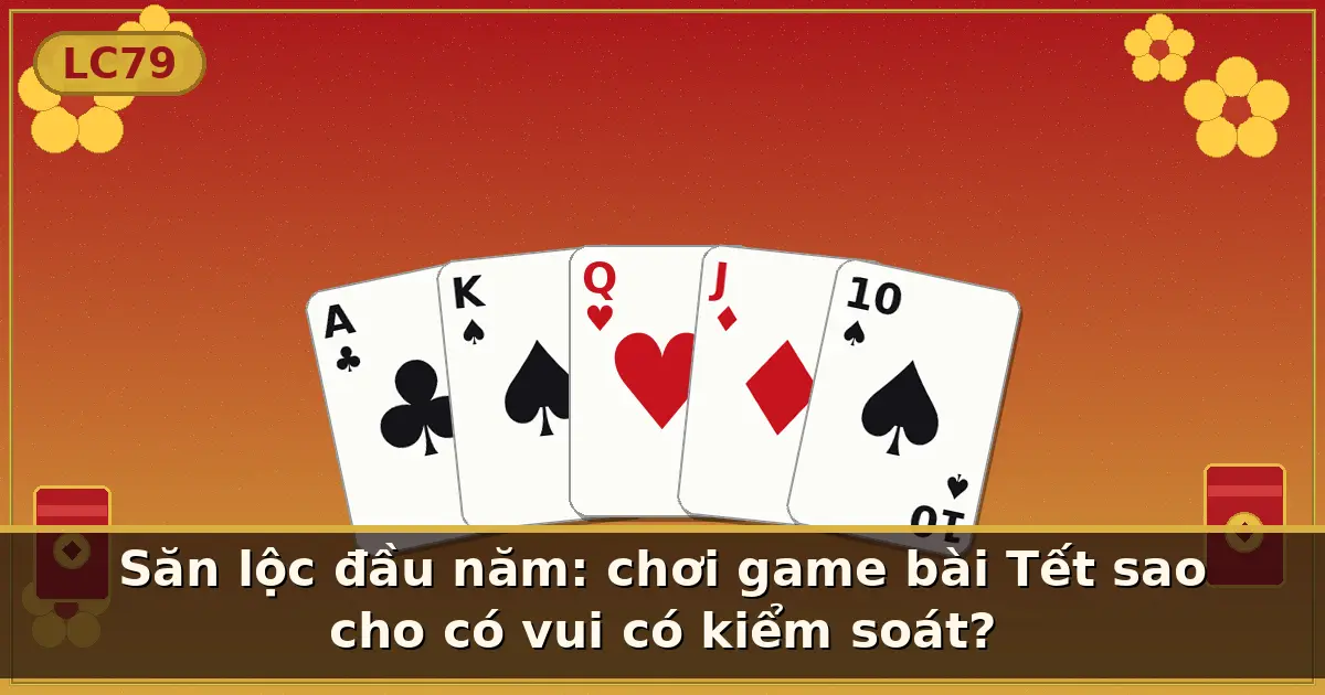 Săn lộc đầu năm: chơi game bài Tết sao cho có vui có kiểm soát? — LC79