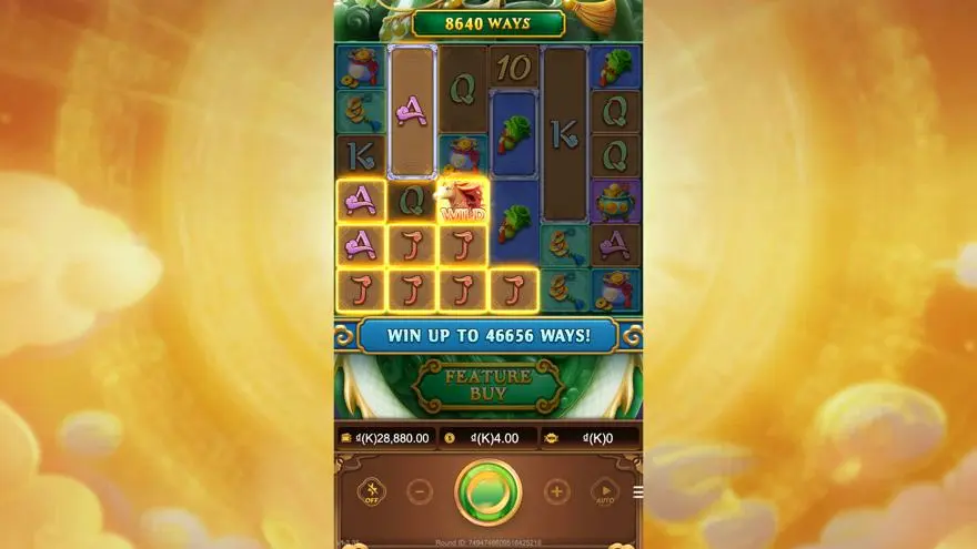 Ảnh màn hình gameplay game Ways of the Holy Horse (slot JDB) chơi tại LC79