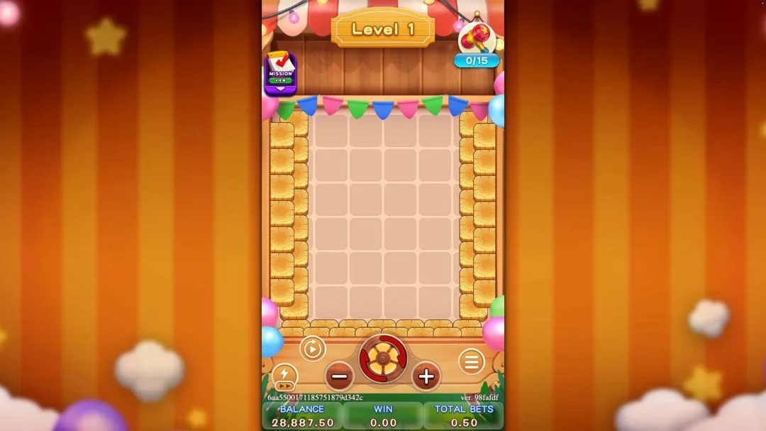 Ảnh giao diện chính game HAPPY DUO BAO (slot FC) chơi tại LC79