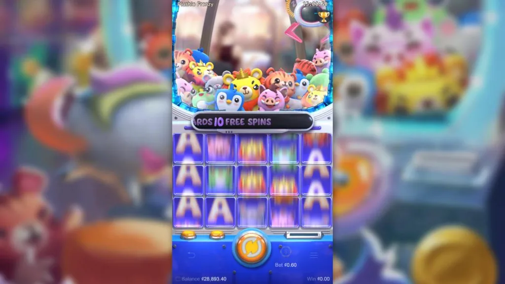 Ảnh giao diện chính game trải nghiệm plushie frenzy lc79 (slot) chơi tại LC79