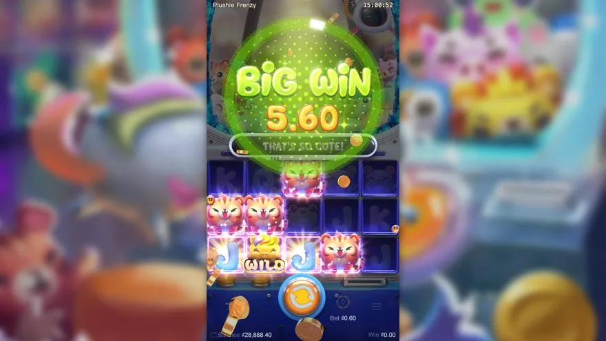Ảnh bảng biểu tượng & tính năng game trải nghiệm plushie frenzy lc79 (slot) chơi tại LC79