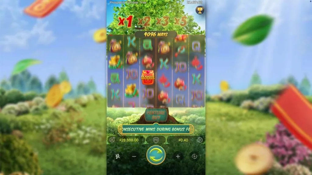 Ảnh giao diện chính game trải nghiệm prosperity fortune tree lc79 (slot) chơi tại LC79