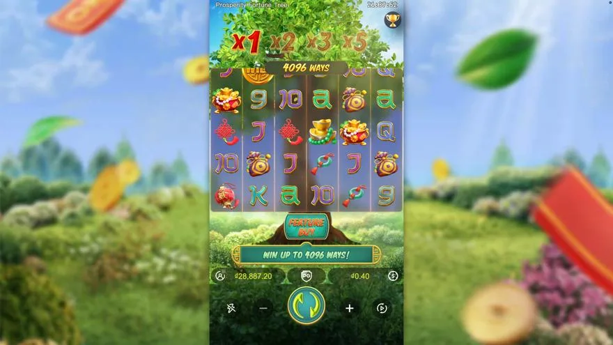 Ảnh màn hình gameplay game trải nghiệm prosperity fortune tree lc79 (slot) chơi tại LC79