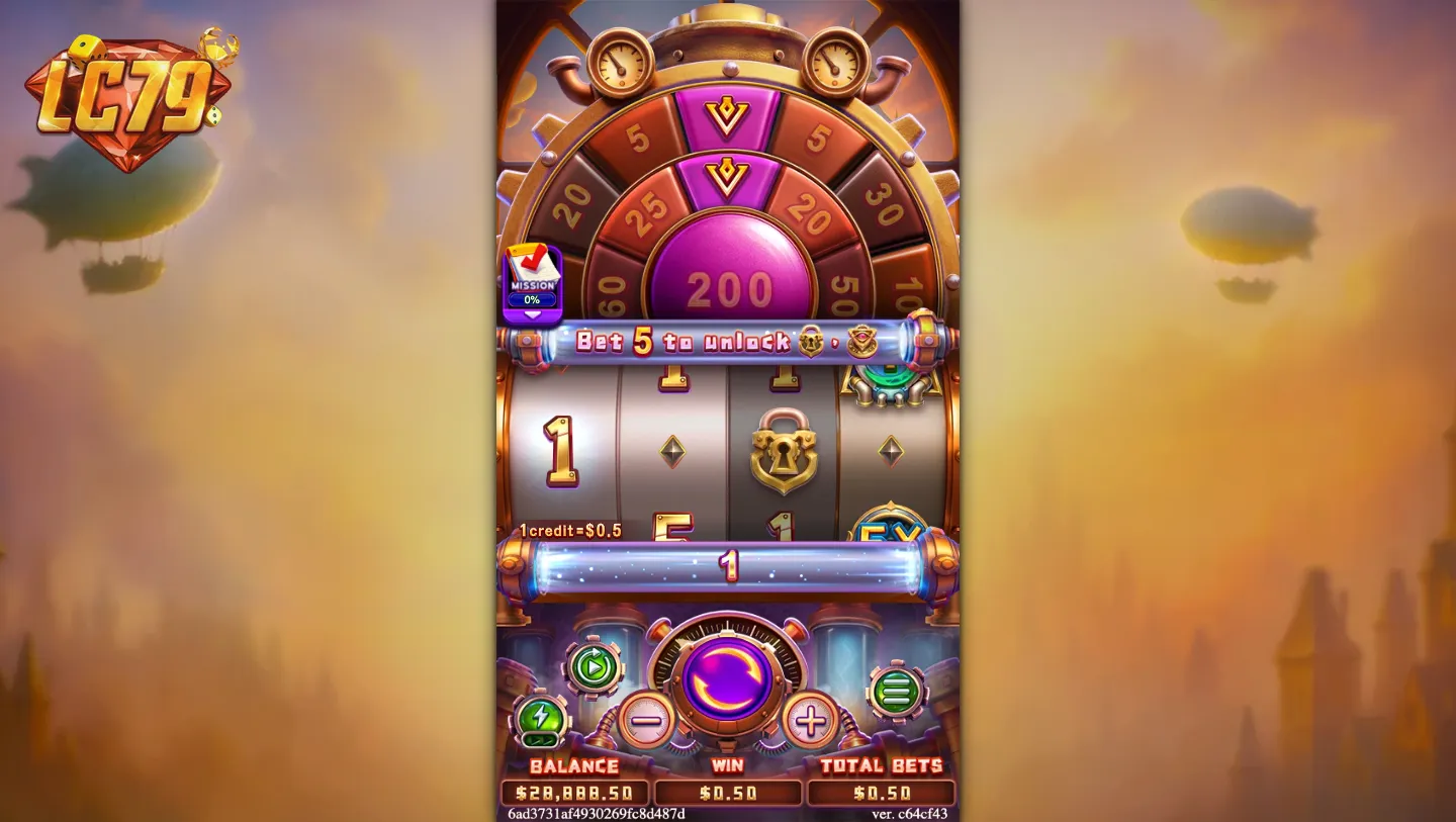Lucky Wheel Catla's Money Machine đang tích lũy – multiplier 5X xuất hiện trên cuộn