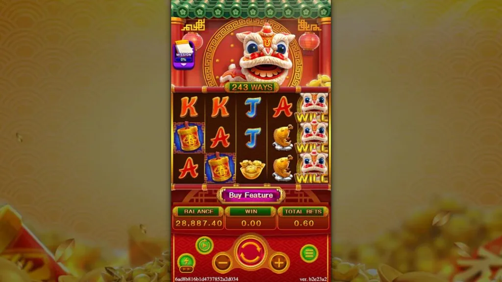 Ảnh giao diện chính game CHINESE NEW YEAR (slot CG) chơi tại LC79