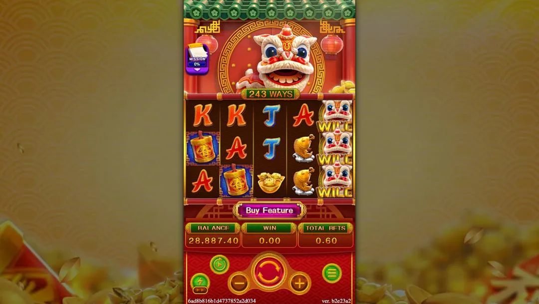 Ảnh giao diện chính game CHINESE NEW YEAR (slot CG) chơi tại LC79