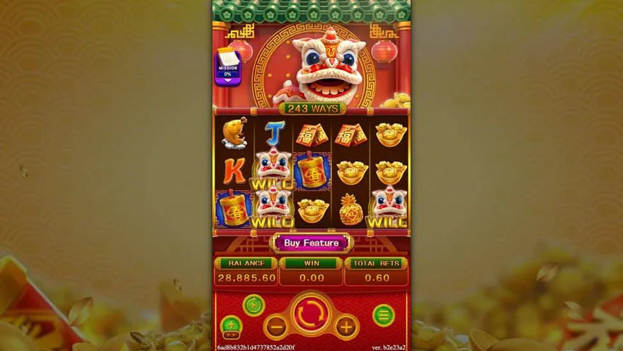 Ảnh màn hình gameplay game CHINESE NEW YEAR (slot CG) chơi tại LC79