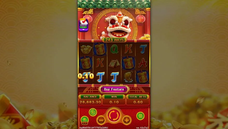 Ảnh bảng biểu tượng & tính năng game CHINESE NEW YEAR (slot CG) chơi tại LC79
