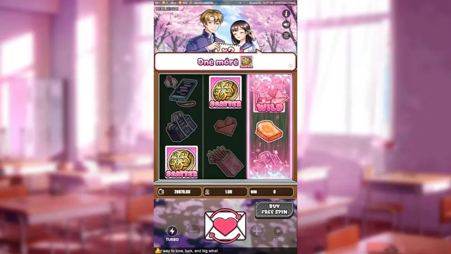 Ảnh màn hình gameplay game Dear Senpai (Kingmidas #) (slot) chơi tại LC79