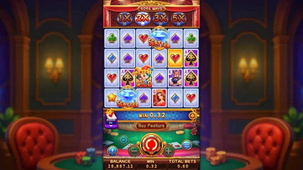Ảnh giao diện chính game POKER WIN 2 (slot FC) chơi tại LC79