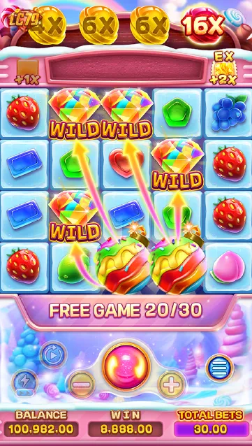 Sugar Bang Bang 2 LC79 – Free Game 20/30 với Wild Wild Wild nổ chuỗi liên tiếp