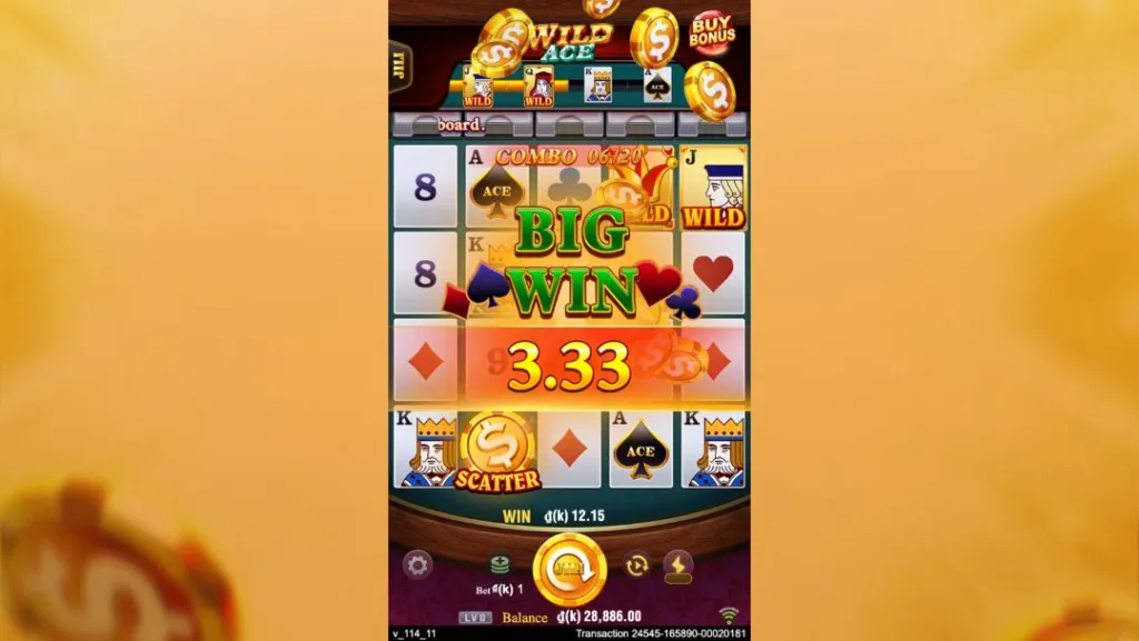Ảnh giao diện chính game Wild Ace (slot JILI) chơi tại LC79